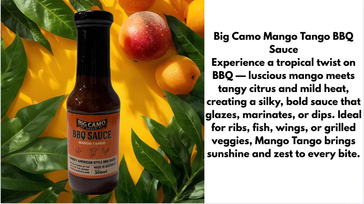 Big Camo Sauce Mango Tango BBQ Sauce 300ml