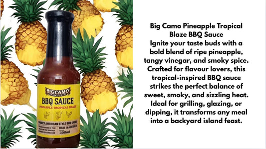 Big Camo Sauce Pineapple Tropical Blaze BBQ Sauce 300ml