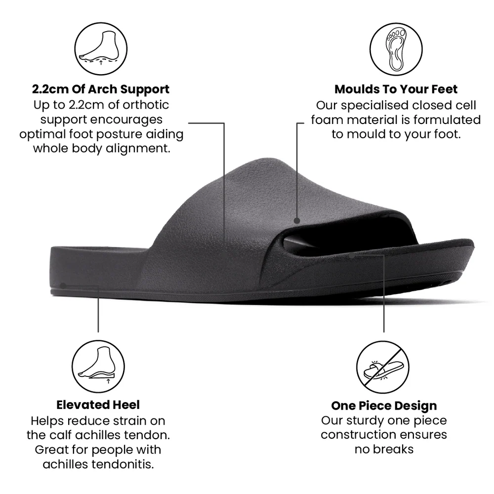 Archies Slides Classic Black