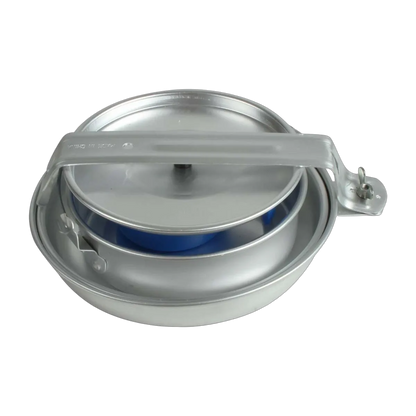 Wildtrak Hiker 1P Essential Mess Kit Aluminium 4 piece Set