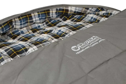 Wildtrak -2 to -7°C Frankland Jumbo Hooded Sleeping Bag, 90 x 230cm