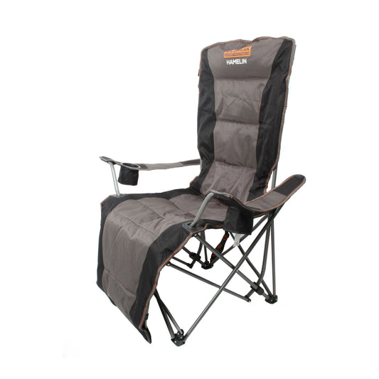 Wildtrak Hamelin Deluxe Recliner Chair, 136kg Weight Capacity