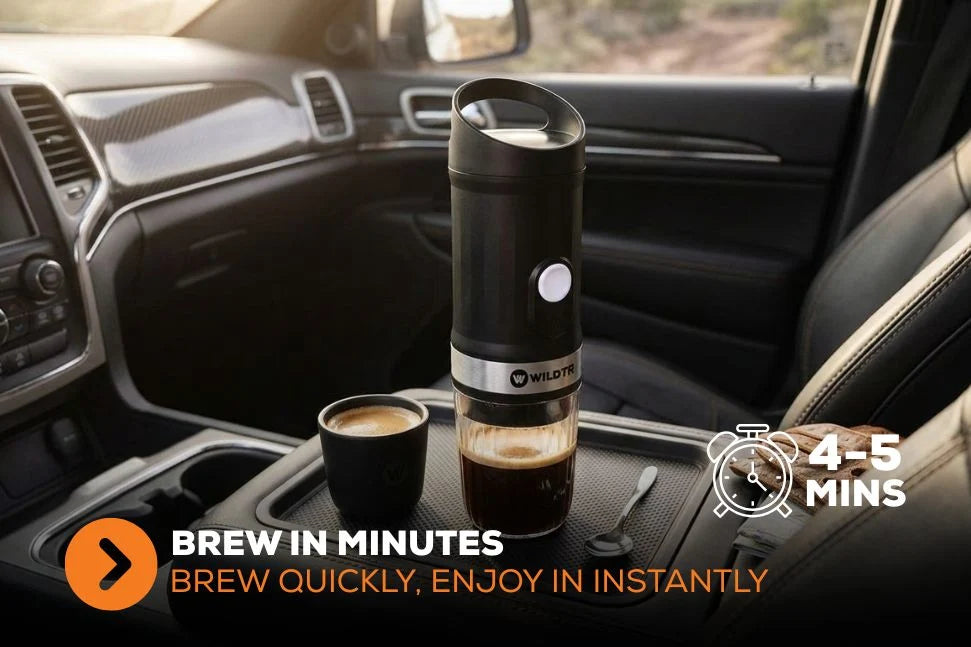 Wildtrak Offroad Portable Rechargeable Espresso Pod Machine