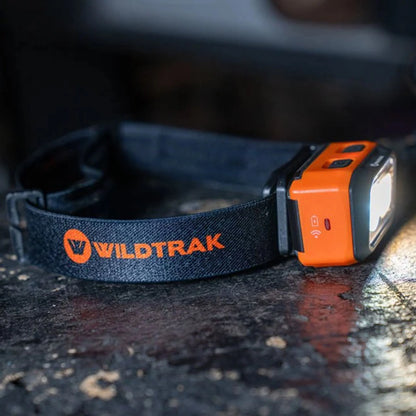Wildtrak Rechargeable Dual Power Headlamp with Elastic Band 500L