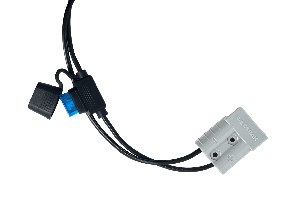 Wildtrak 12V Fridge Cable to Anderson Style Plug, Suits Dometic/WAECO
