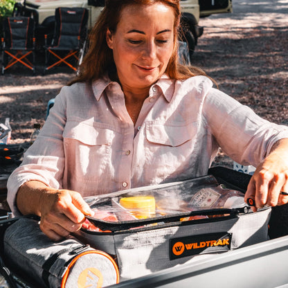 Wildtrak Heavy-duty Large Clear Top Storage Bag with Handles 35x25x13cm - Fraser Coast Outdoors