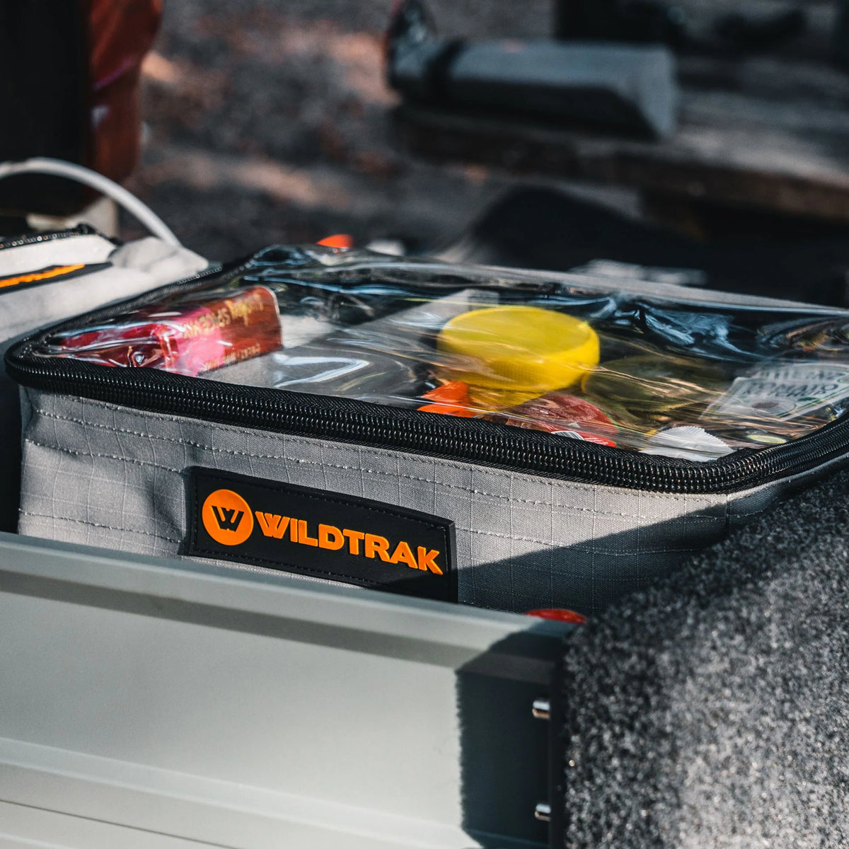 Wildtrak Heavy-duty Large Clear Top Storage Bag with Handles 35x25x13cm - Fraser Coast Outdoors