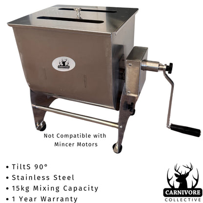 Meat Mixer 15kg Tilt Meat Mixer - Fraser Coast Outdoors