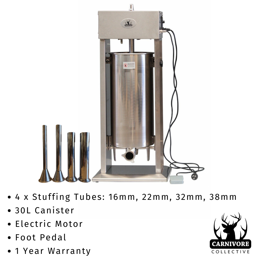 Carnivore Collective 30L Vertical Electric Sausage Stuffer