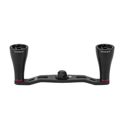 Gomexus Alloy Handle Carbon Black Red 95mm 8x5mm - Fraser Coast Outdoors