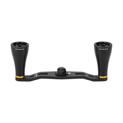 Gomexus Alloy Handle Carbon Black Gold 95mm 8x5mm - Fraser Coast Outdoors