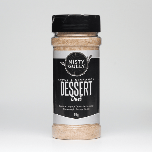 Misty Gully Dessert Dust Apple & Cinnamon195g - Fraser Coast Outdoors