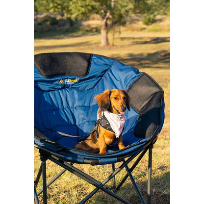 Oztrail Moon Chair Jumbo - Blue - Fraser Coast Outdoors