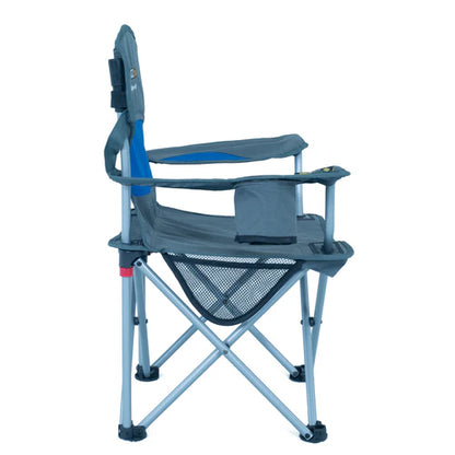 Oztrail Junior Deluxe Arm Chair- Blue - Fraser Coast Outdoors