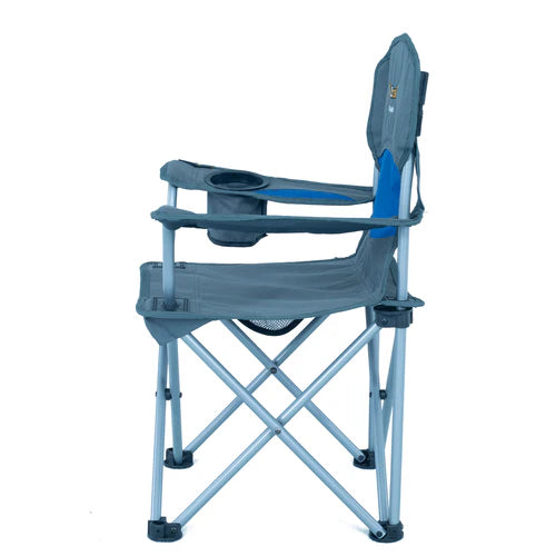 Oztrail Junior Deluxe Arm Chair- Blue - Fraser Coast Outdoors