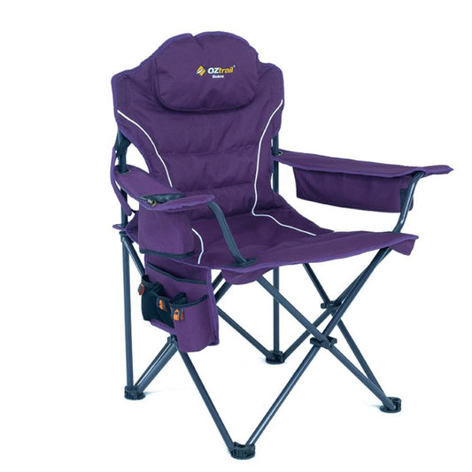 Oztrail Modena Arm Chair - Purple
