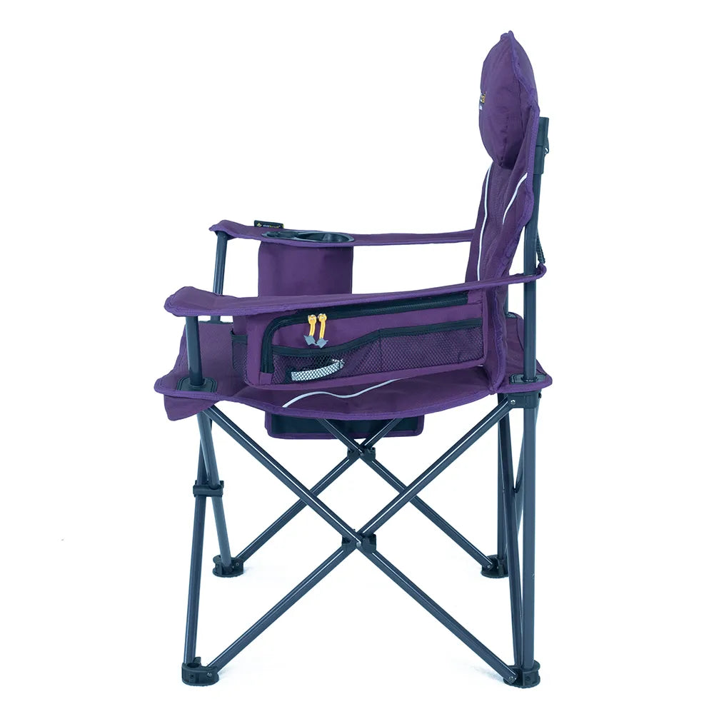 Oztrail Modena Arm Chair - Purple