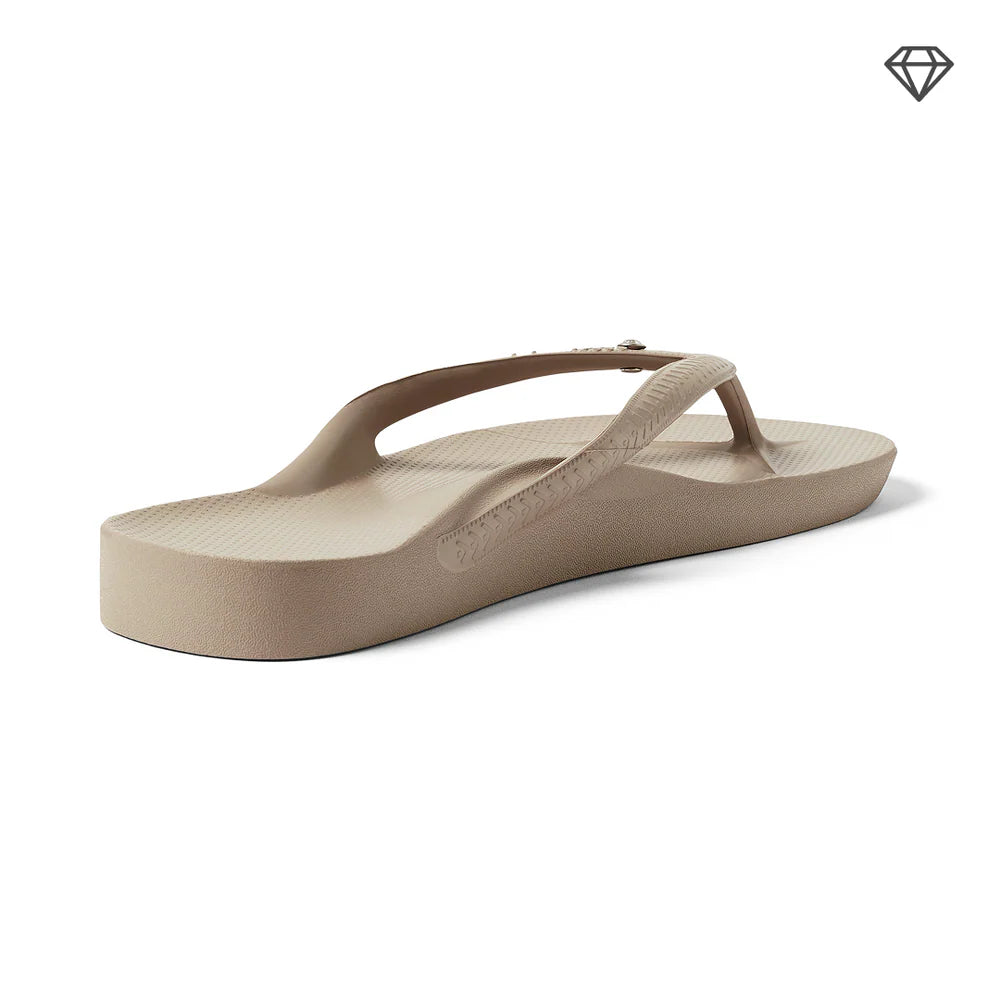 Archies Thongs Classic Crystal Taupe - Fraser Coast Outdoors