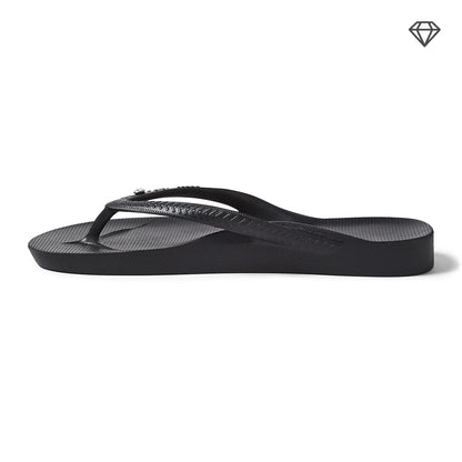 Archies Thongs Classic Crystal Black