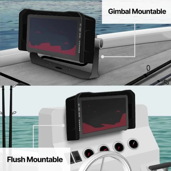 BerleyPro Garmin Visor Echomap UHD2 9" SV Touchscreen, 92sv, 93sv, 94sv, 95sv