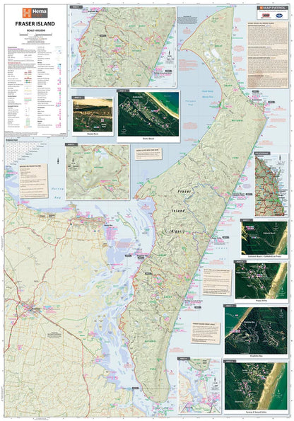 Fraser Island Map Hema 9th Ed - Fraser Coast Outdoors