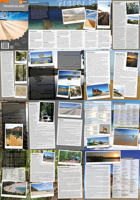 Fraser Island Map Hema 9th Ed - Fraser Coast Outdoors