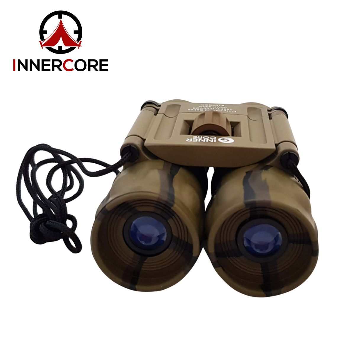 Innercore Binoculars Camo 10x25 - Fraser Coast Outdoors