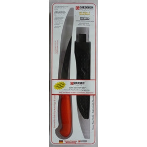 Giesser 15cm Curved Flexible Boning Knife with Sheath