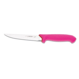 Giesser 16cm Straight Boning Pink Handle Knife