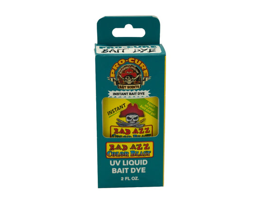 PRO-CURE BAD AZZ UV Liquid Bait Dye 2FLOZ Chartreuse Lime - Fraser Coast Outdoors