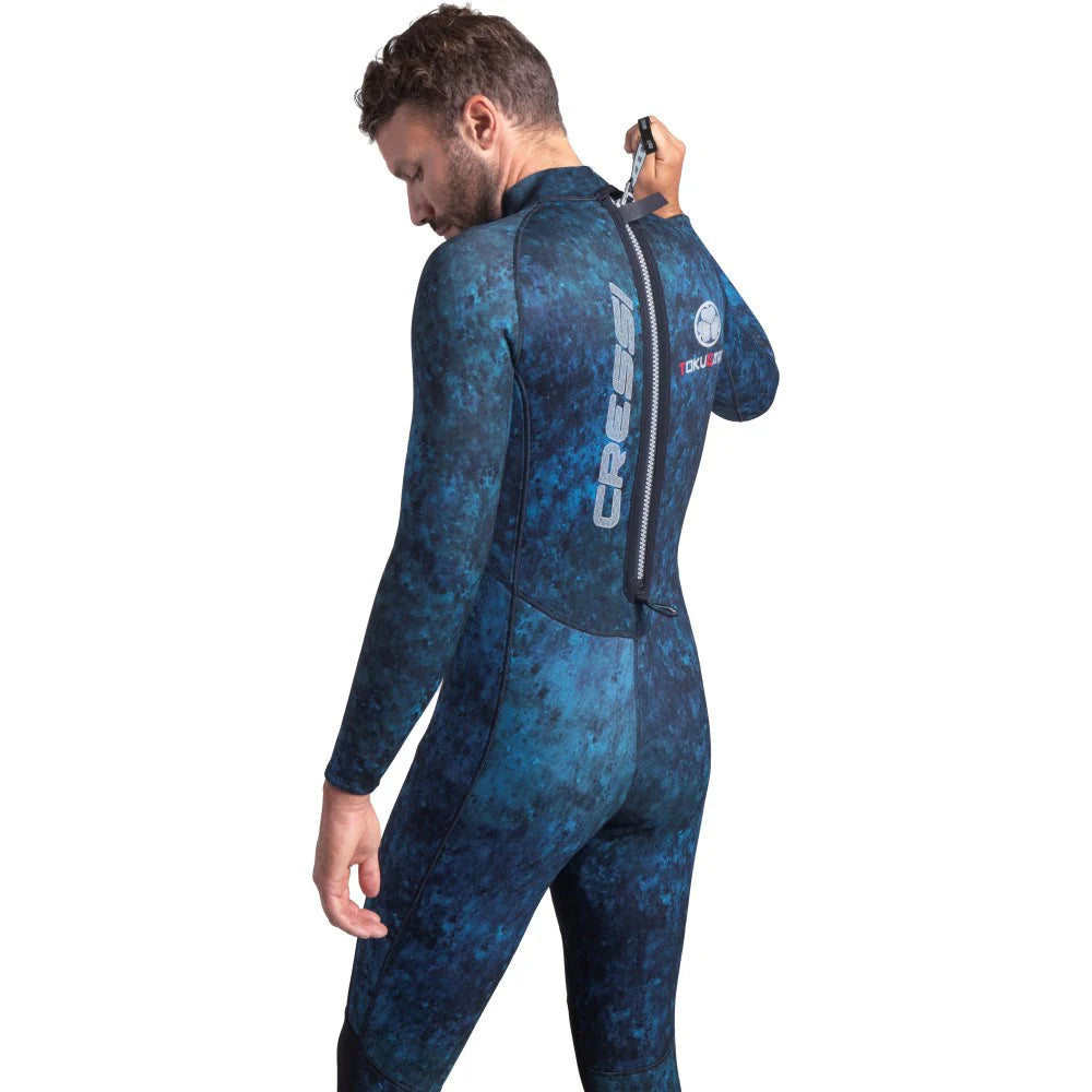Cressi Tokugawa 3mm Camo Spearfishing Wetsuit 1pc - Fraser Coast Outdoors