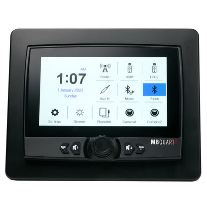 MB Quart 7 Inch Waterproof Touchscreen CarPlay Source Unit - Fraser Coast Outdoors