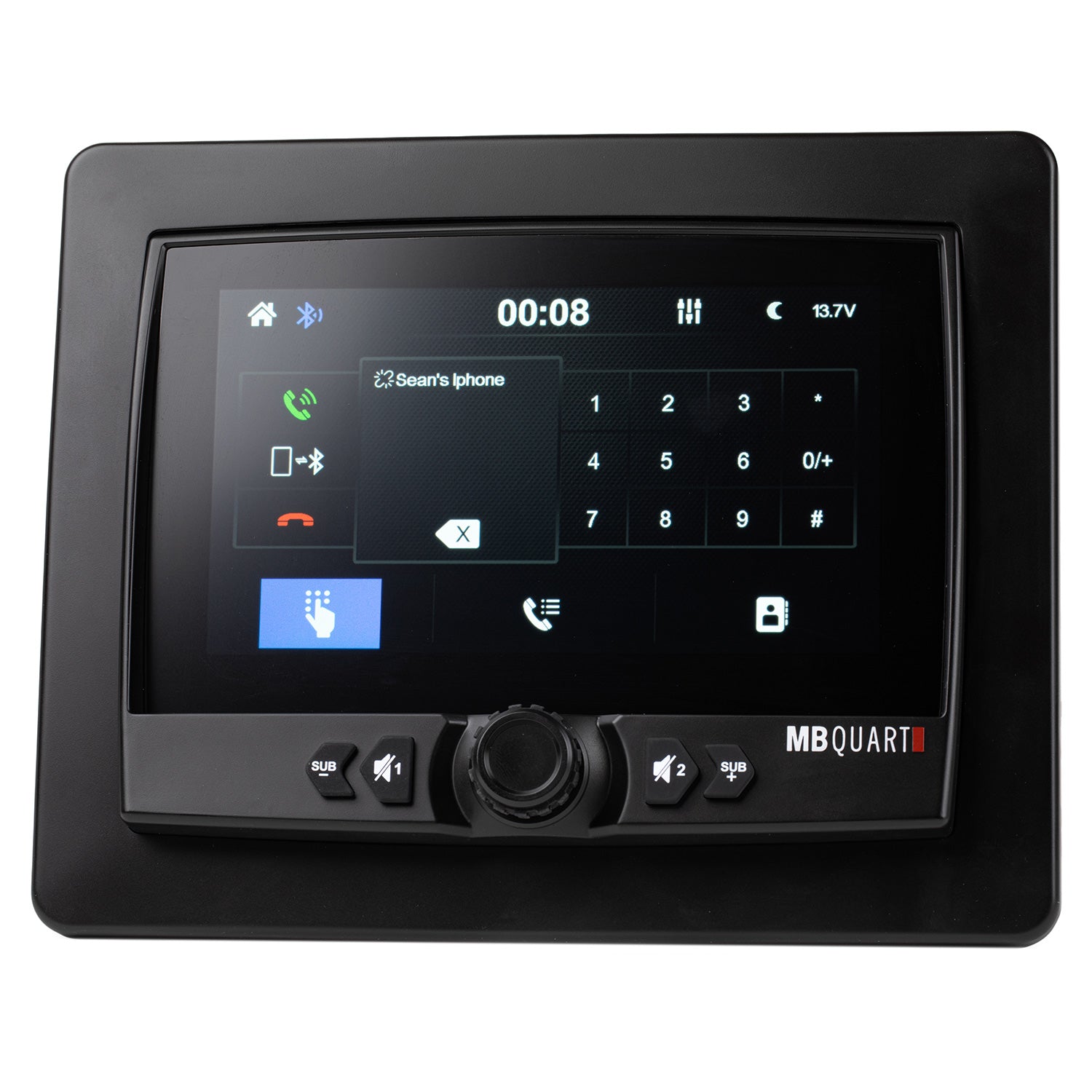 MB Quart 7 Inch Waterproof Touchscreen CarPlay Source Unit - Fraser Coast Outdoors