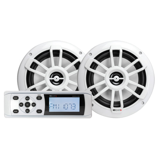 MB Quart Multimedia Bluetooth Receiver / Nautic Speakers White - Fraser Coast Outdoors