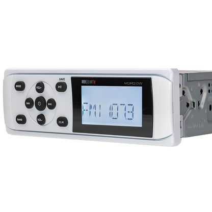 MB Quart Multimedia Bluetooth Receiver / Nautic Speakers White - Fraser Coast Outdoors