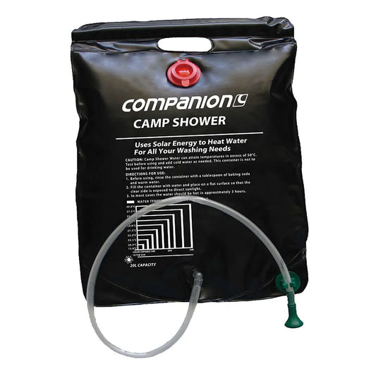 Companion Pioneer Solar Shower 20L - Fraser Coast Outdoors