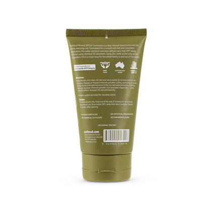 Surf Mud Mineral SPF50 125g Tube - Fraser Coast Outdoors