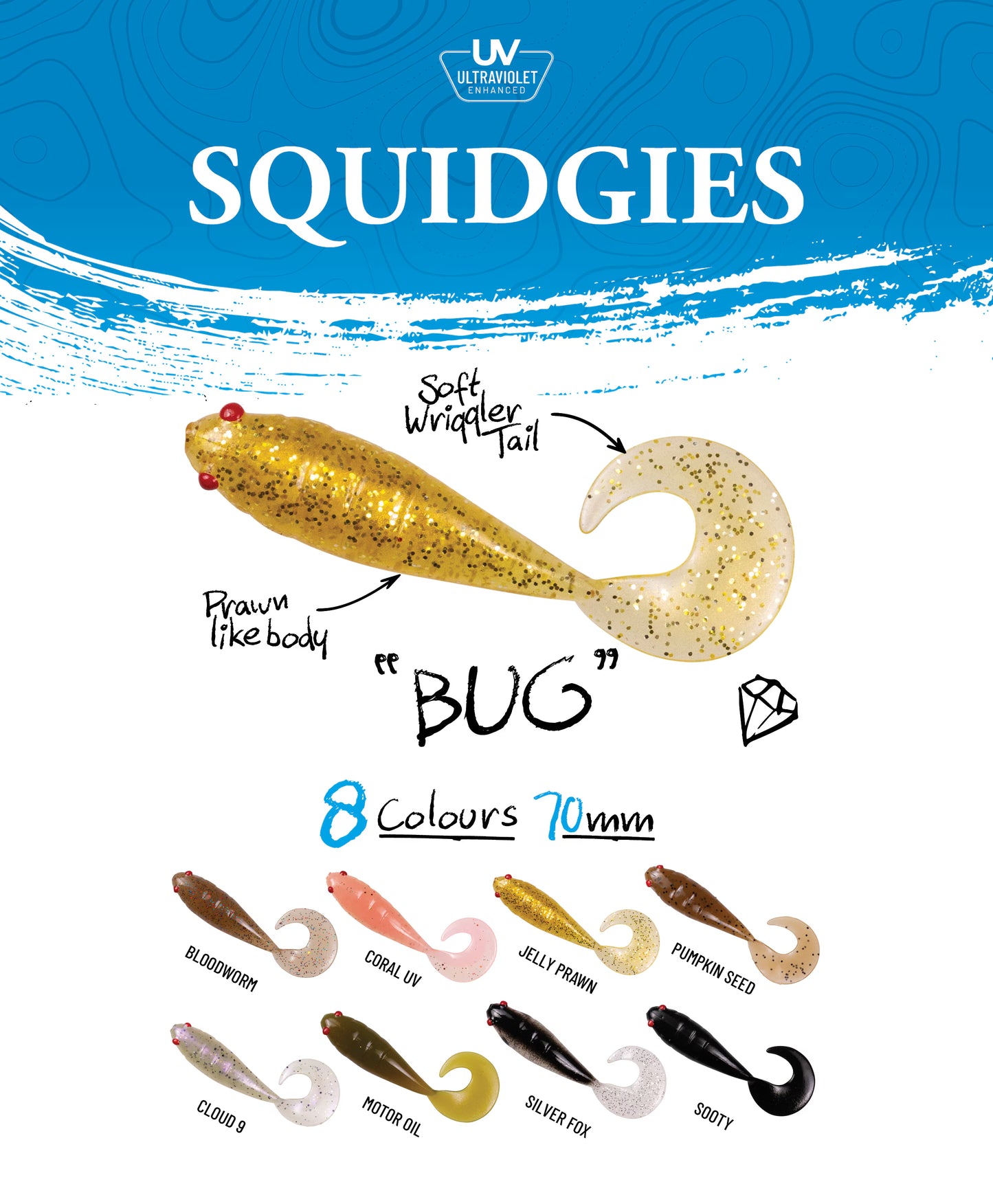 Squidgies Bug 70mm