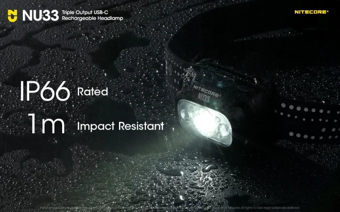 Triple Output Headlamp, USB-C Rechargeable, 700  Lumens