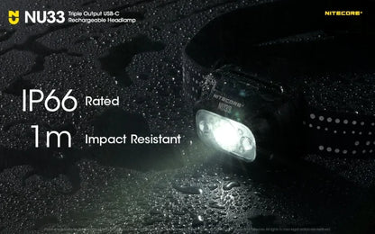 Triple Output Headlamp, USB-C Rechargeable, 700  Lumens