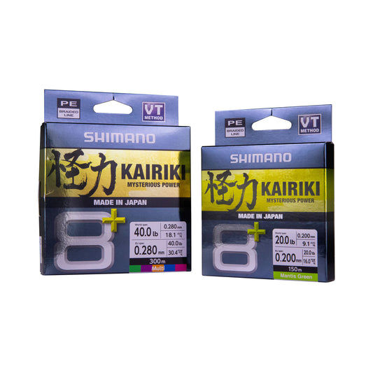 Shimano Kairiki 8+ Braid Line Mantis Green - Fraser Coast Outdoors