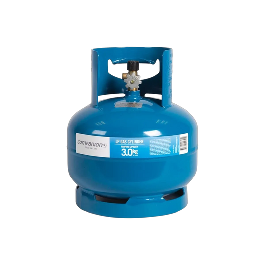 3kg Gas Cylinder 3/8"LH - Fraser Coast Outdoors