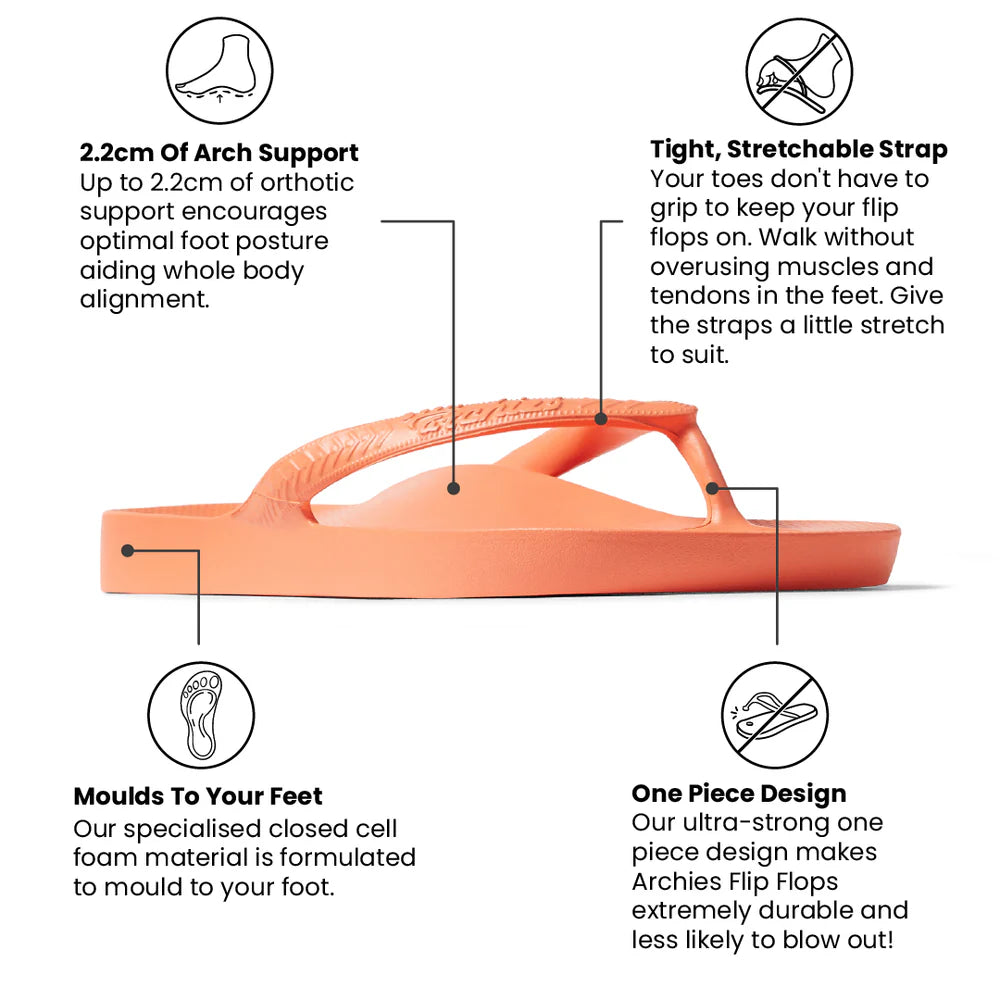 Archies Thongs Orange