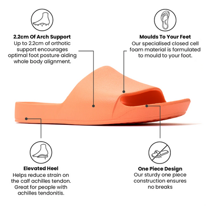 Archies Slides Classic Peach