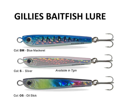Gillies Baitfish - 7g Silver