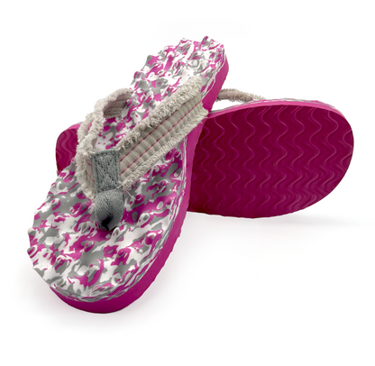 Rockos Nobby Thongs Pink Camo - Fraser Coast Outdoors
