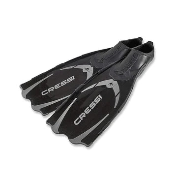 Cressi Pluma Snorkeling Fins Set Black