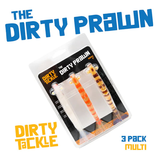 Dirty Prawn – 120mm Trial Pack (3 Pack) - Fraser Coast Outdoors