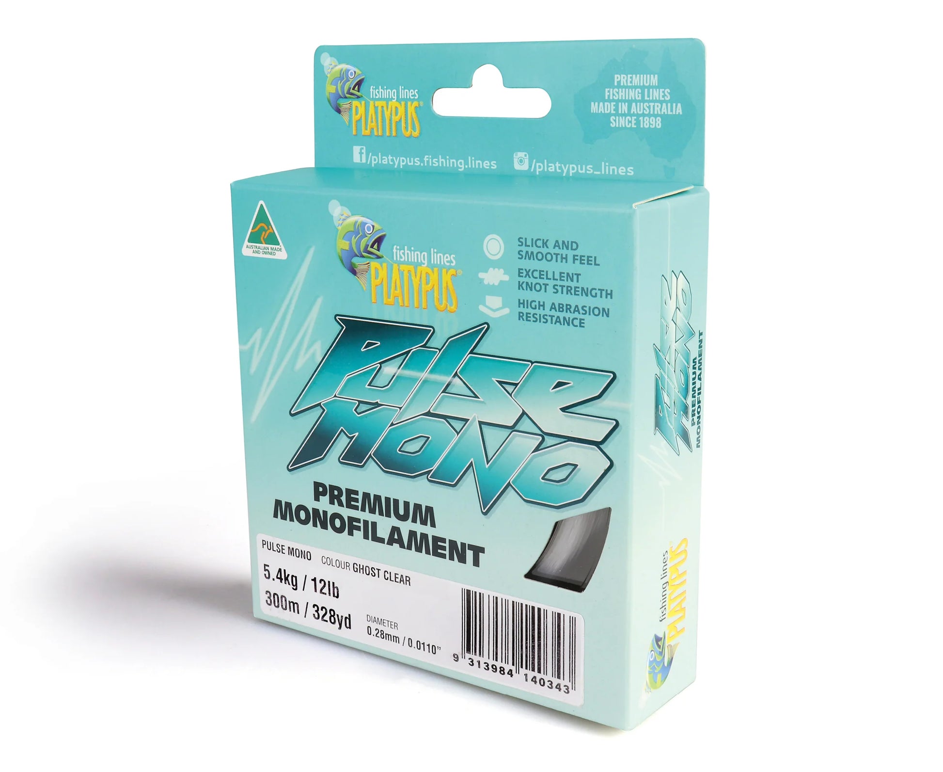 PLATYPUS PULSE PREMIUM MONOFILAMENT - Fraser Coast Outdoors