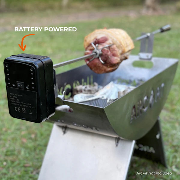 Arc Mate BBQ Rotisserie Battery Kit - Fraser Coast Outdoors